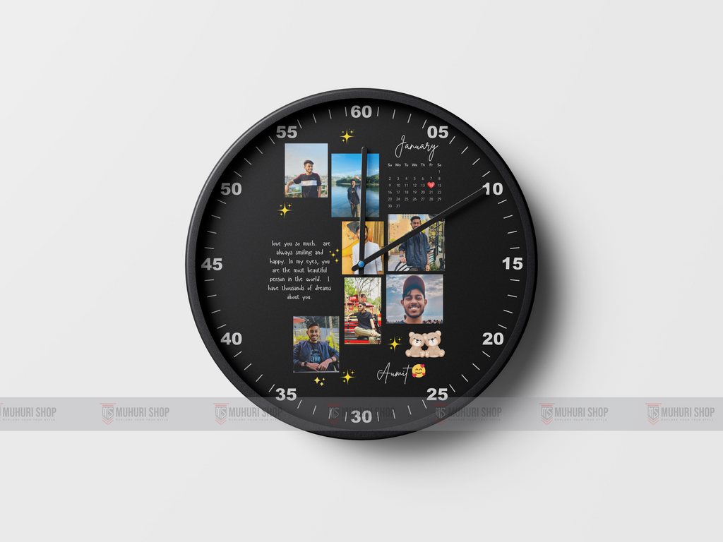Special Gift Wall Clock – Birthday, Anniversary & More