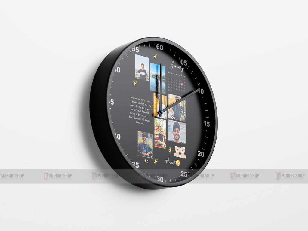 Special Gift Wall Clock – Birthday, Anniversary & More