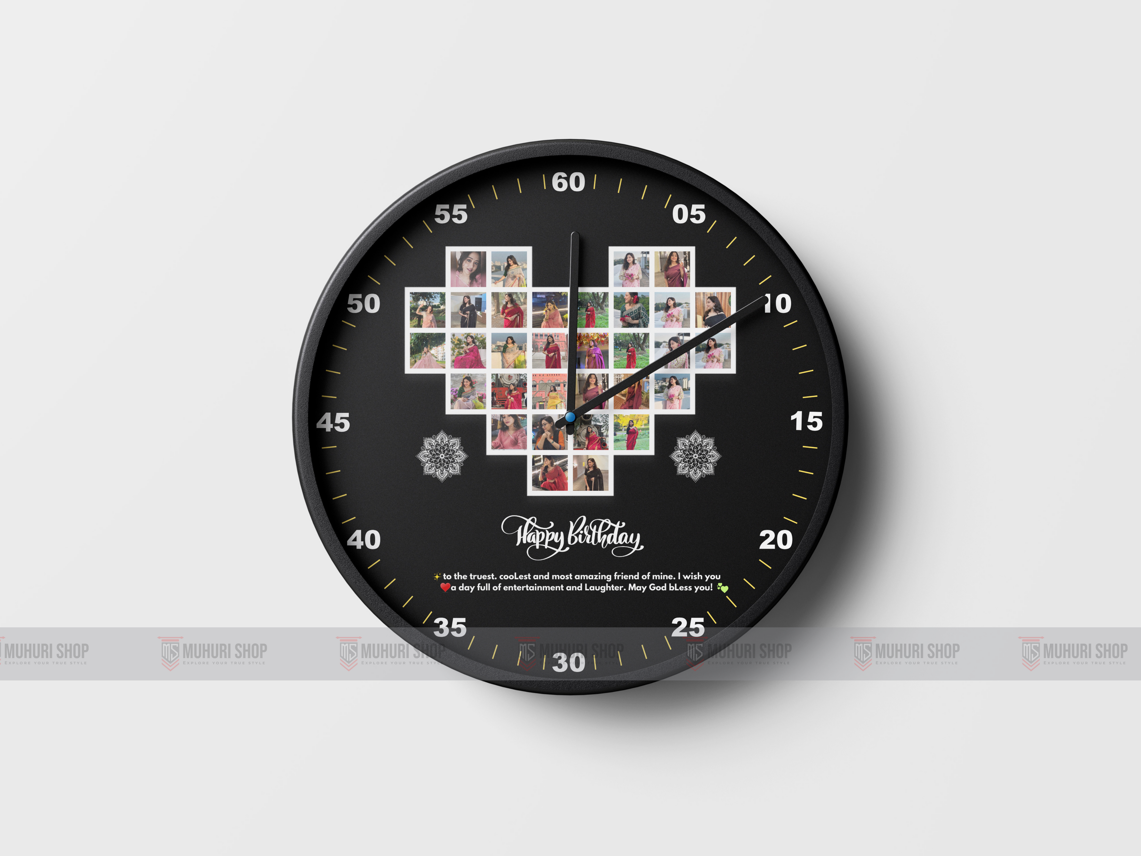 Special Gift Wall Clock – Birthday, Anniversary & More