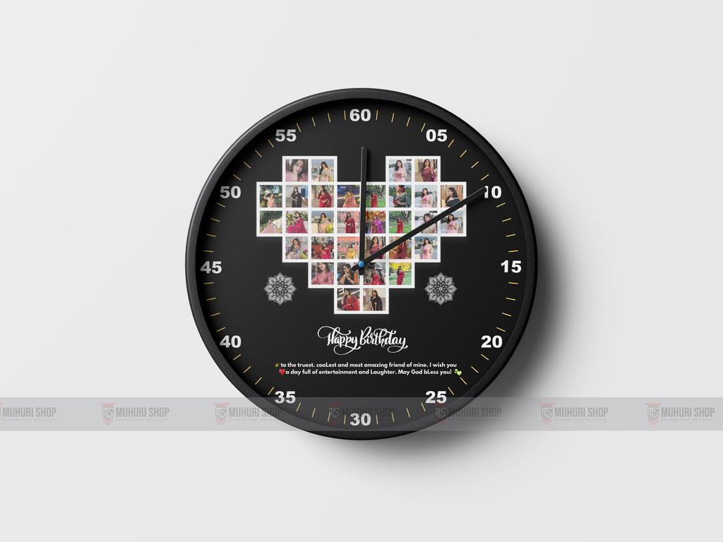 Special Gift Wall Clock – Birthday, Anniversary & More
