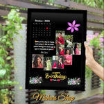 🌸 প্রিমিয়াম কাস্টমাইজড ফটো ফ্রেম  জন্মদিন ও অ্যানিভার্সারি গিফট 🌸