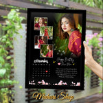🌸 প্রিমিয়াম কাস্টমাইজড ফটো ফ্রেম  জন্মদিন ও অ্যানিভার্সারি গিফট 🌸