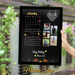 🌸 প্রিমিয়াম কাস্টমাইজড ফটো ফ্রেম  জন্মদিন ও অ্যানিভার্সারি গিফট 🌸