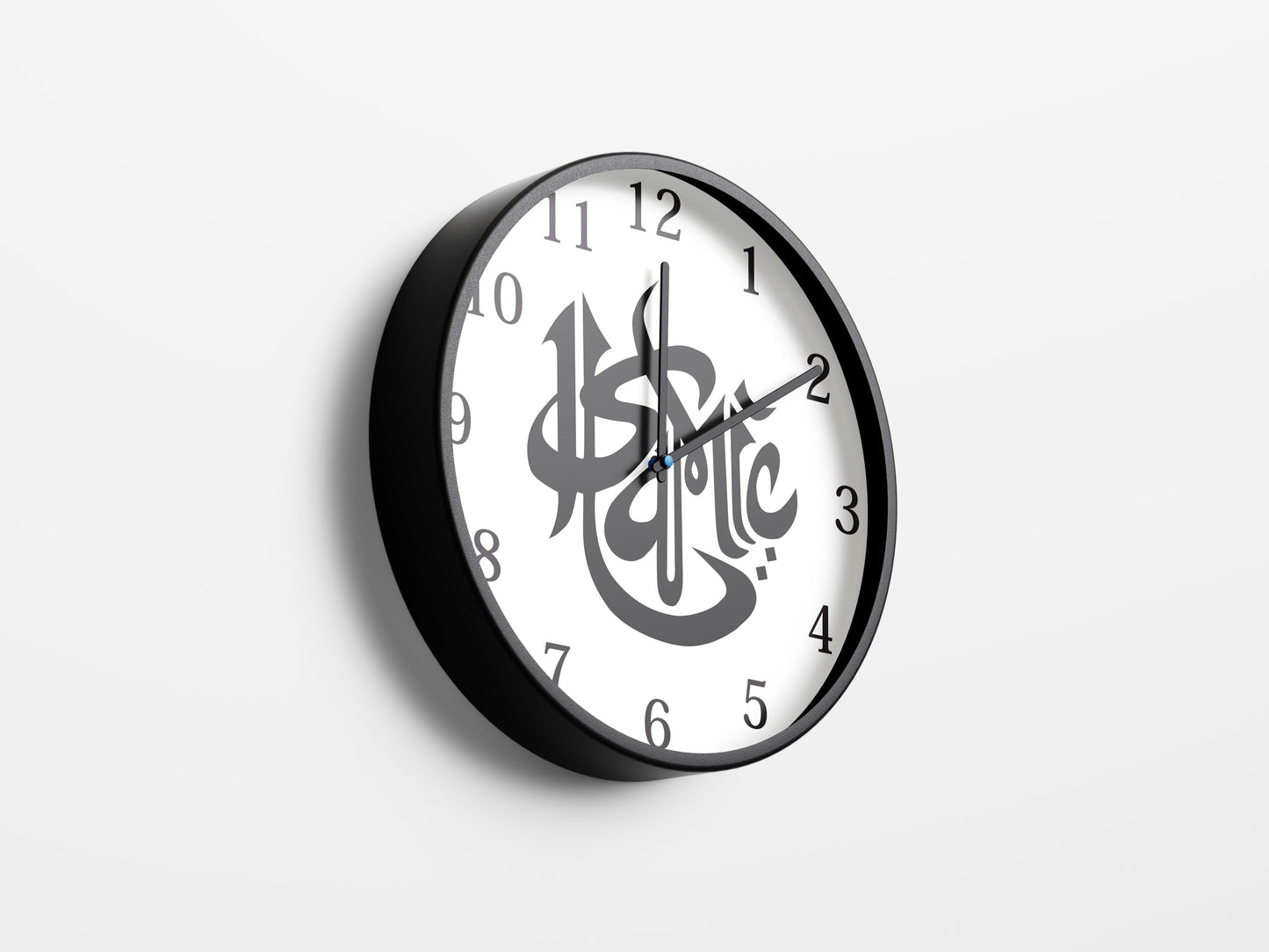 Premium Islamic Wall Clock – Allah Calligraphy