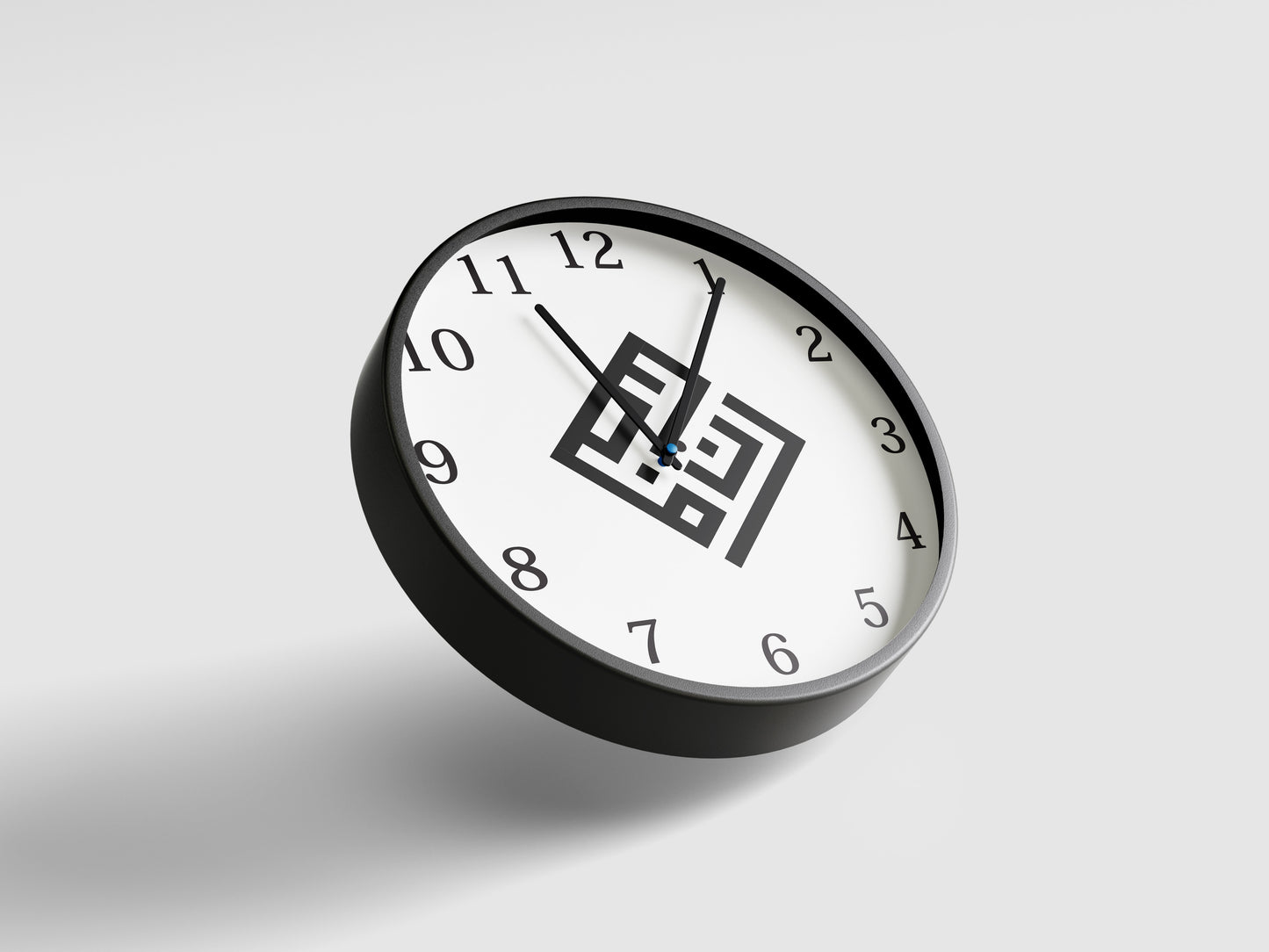 Premium Islamic Wall Clock – Allah Calligraphy