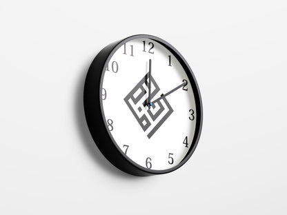 Premium Islamic Wall Clock – Allah Calligraphy
