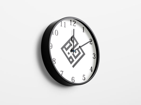 Premium Islamic Wall Clock – Allah Calligraphy