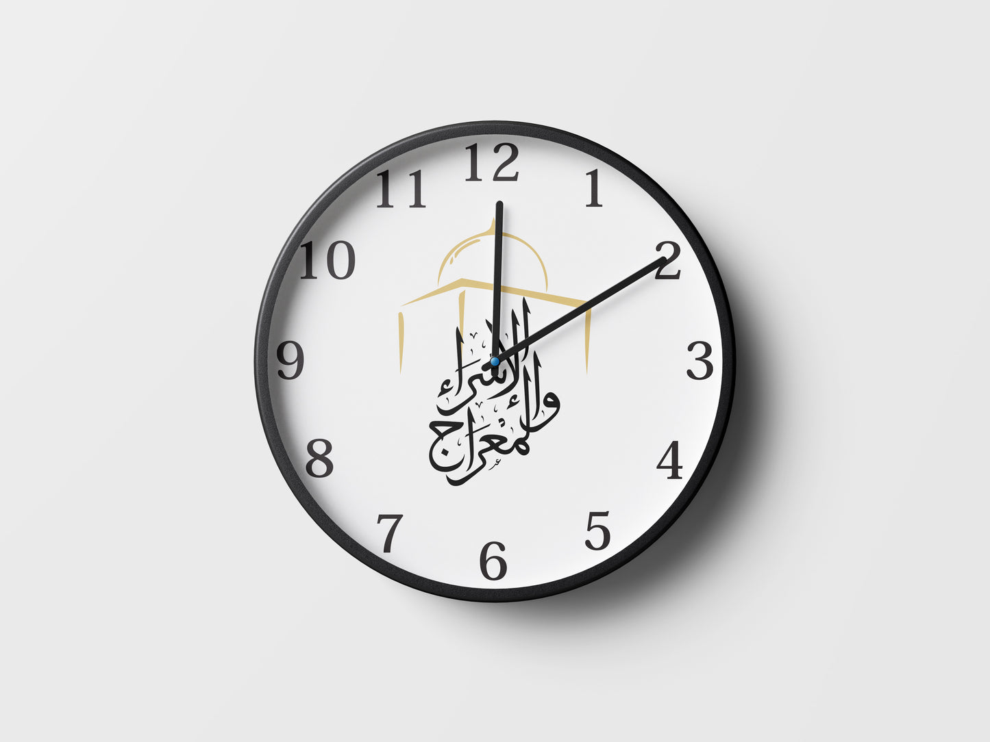 Premium Islamic Wall Clock – Allah Calligraphy