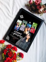 🌸 প্রিমিয়াম কাস্টমাইজড ফটো ফ্রেম  জন্মদিন ও অ্যানিভার্সারি গিফট 🌸