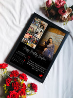 🌸 প্রিমিয়াম কাস্টমাইজড ফটো ফ্রেম  জন্মদিন ও অ্যানিভার্সারি গিফট 🌸