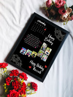 🌸 প্রিমিয়াম কাস্টমাইজড ফটো ফ্রেম  জন্মদিন ও অ্যানিভার্সারি গিফট 🌸